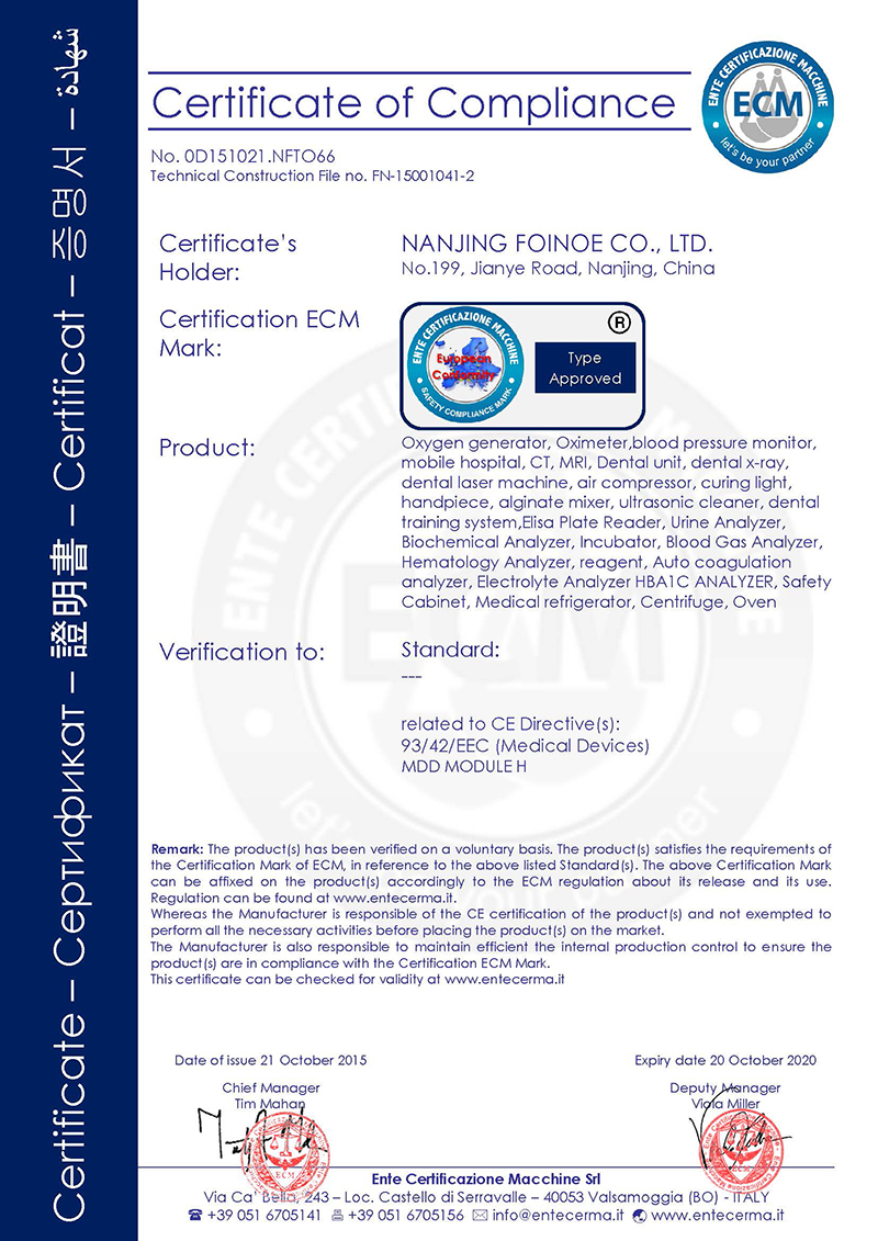 Nanjing FoiNoe Co. Ltd Nanjing FoiNoe Co. Ltd