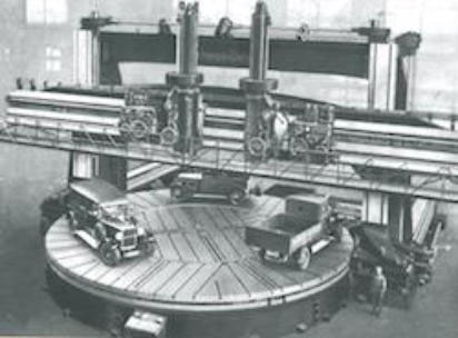 vertical lathe, 1929 vertical lathe, 1929
