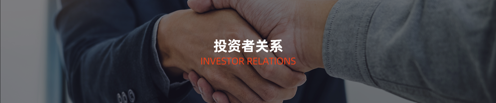 投资者关系 投资者关系