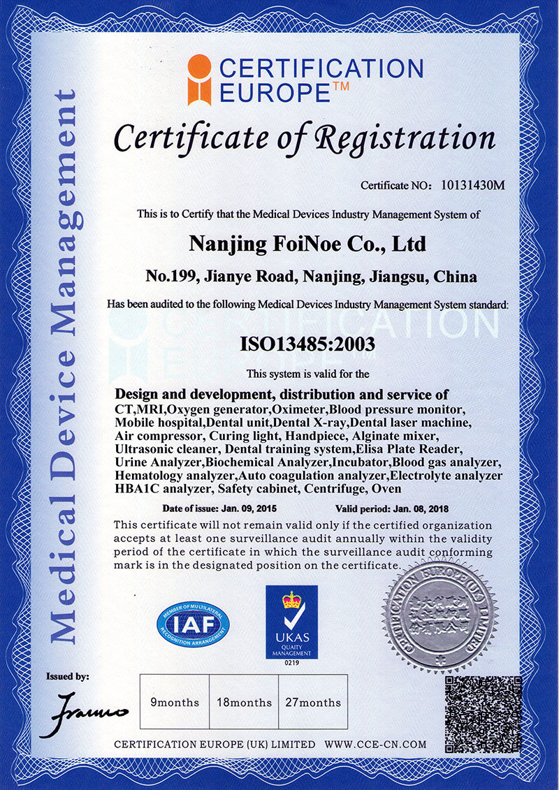 Nanjing FoiNoe Co. Ltd Nanjing FoiNoe Co. Ltd