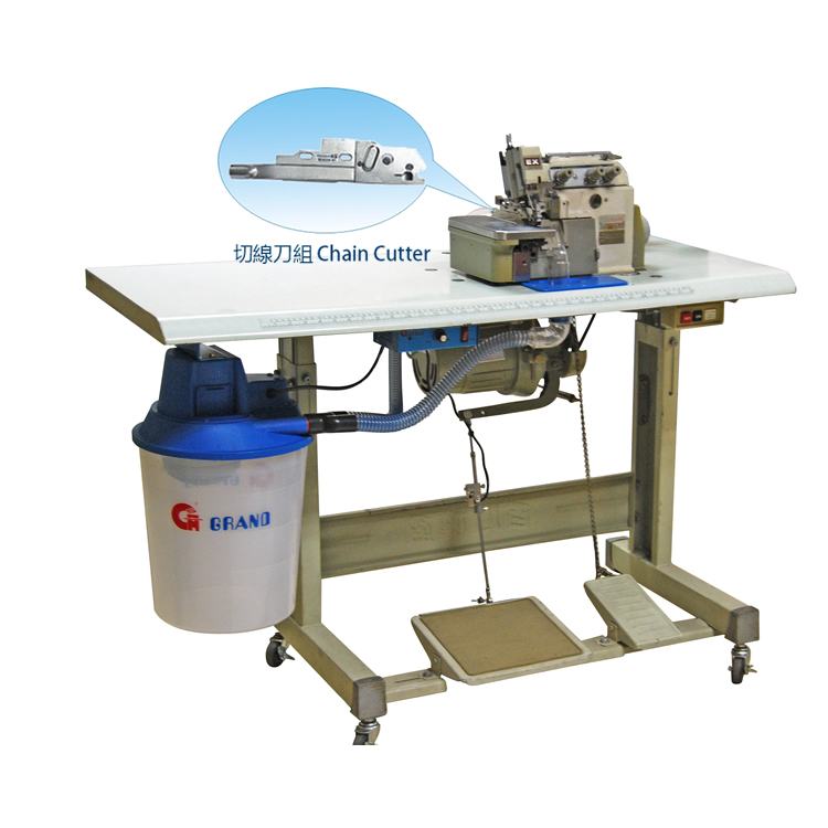 2 Ways Electric Suction Chain Cutter Device With over-lock Machine 2 Ways Electric Suction Chain Cutter Device With over-lock Machine