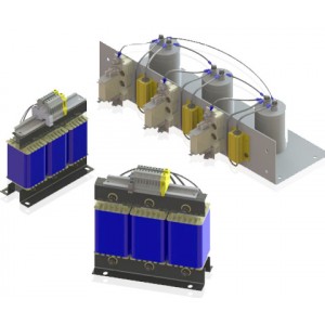 电磁波无源架空滤波器 50HZ / 400V(IP00) 电磁波无源架空滤波器 50HZ / 400V(IP00)