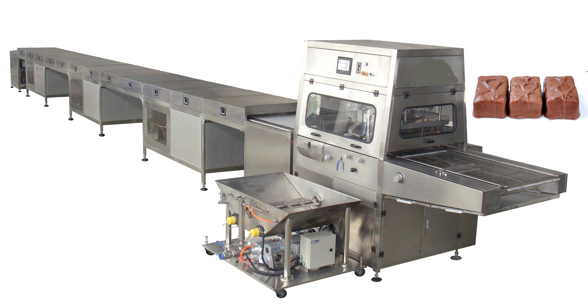 Chocolate Enrober Line Coating Machine Chocolate Enrober Line Coating Machine