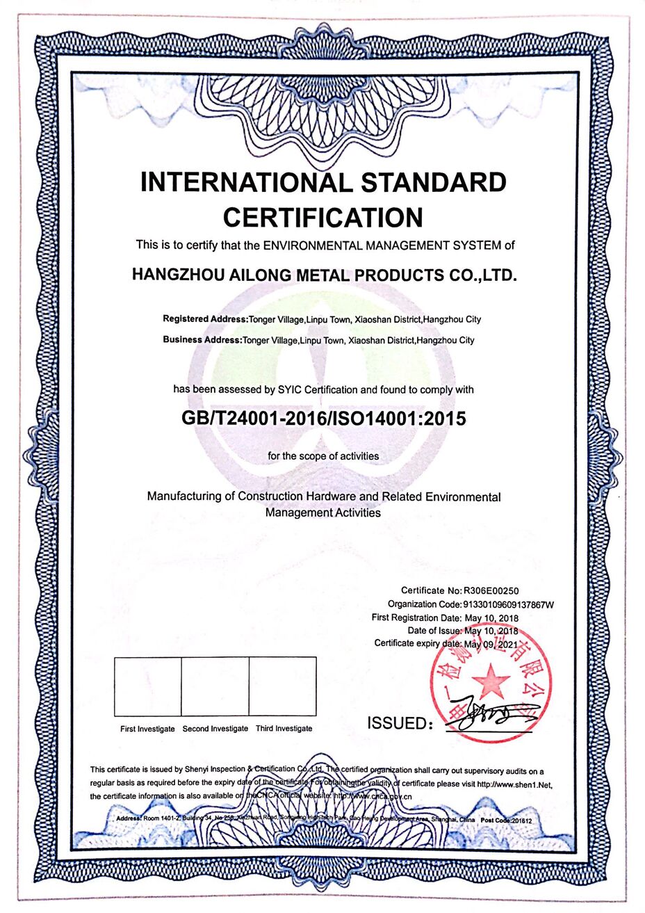 Certifications Certifications
