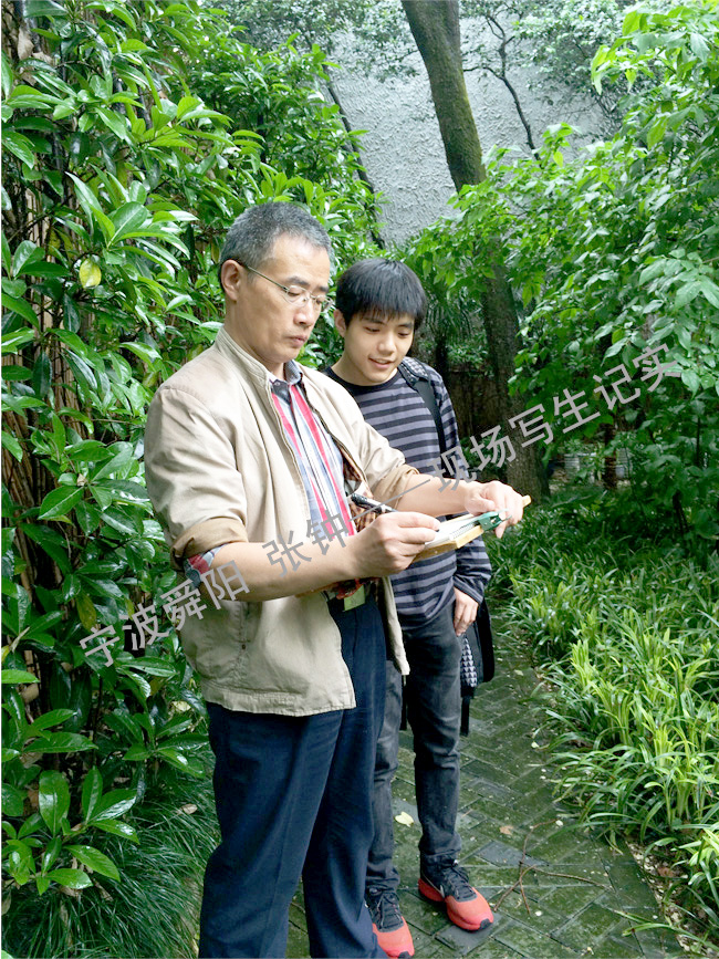2015.05.02 雨中速写上海巴金故居 2015.05.02 雨中速写上海巴金故居