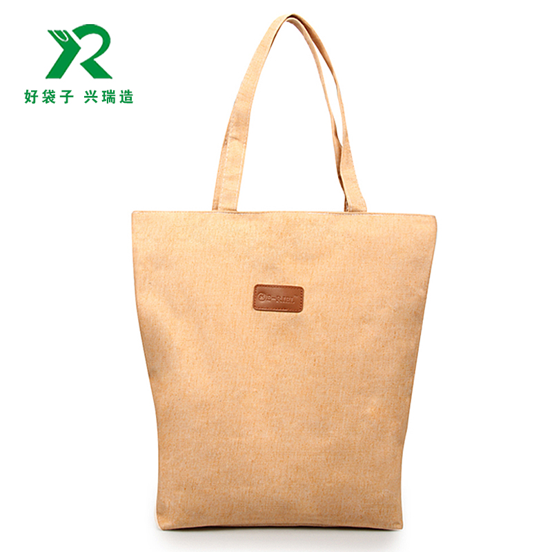 棉麻手提袋定制加印LOGO 棉麻手提袋定制加印LOGO