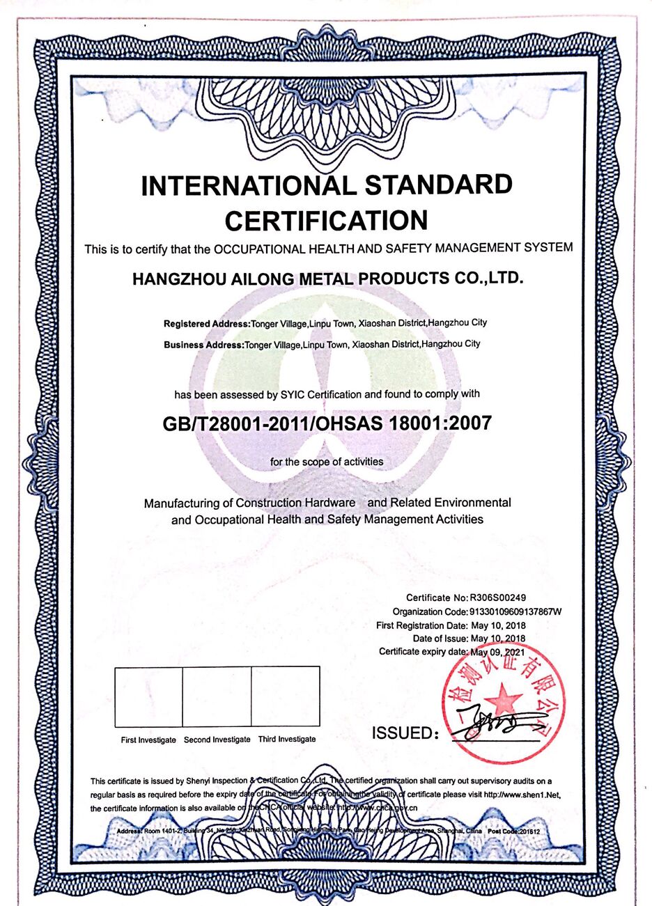 Certifications Certifications