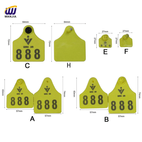 WJ404 激光印字耳标 WJ404 激光印字耳标
