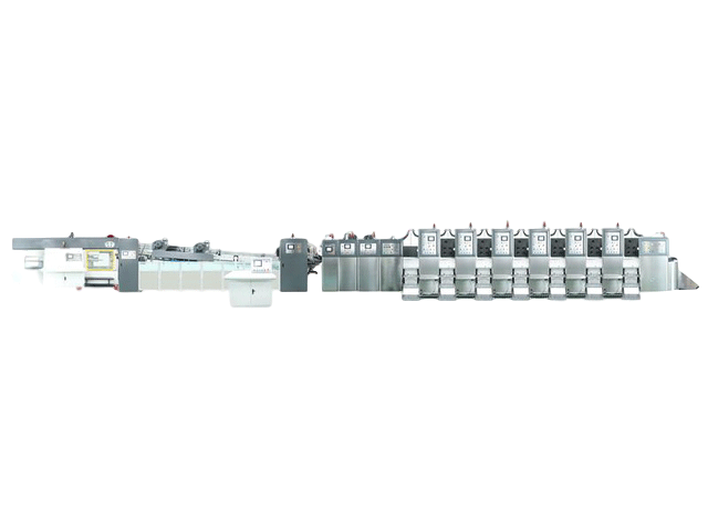 KL-型固定式自動印刷開槽模切折疊粘箱聯動線