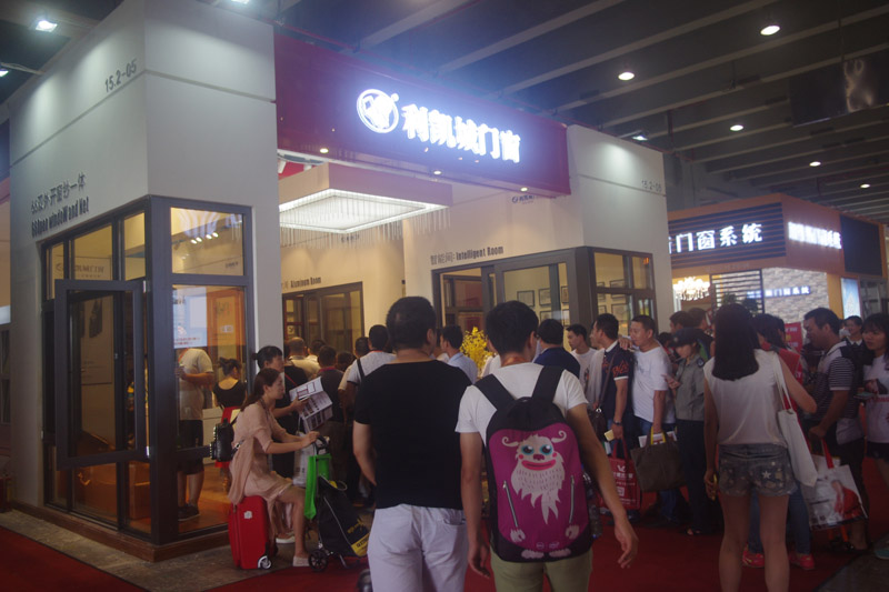 利凯城门窗 2016广州建博会掠影 利凯城门窗 2016广州建博会掠影
