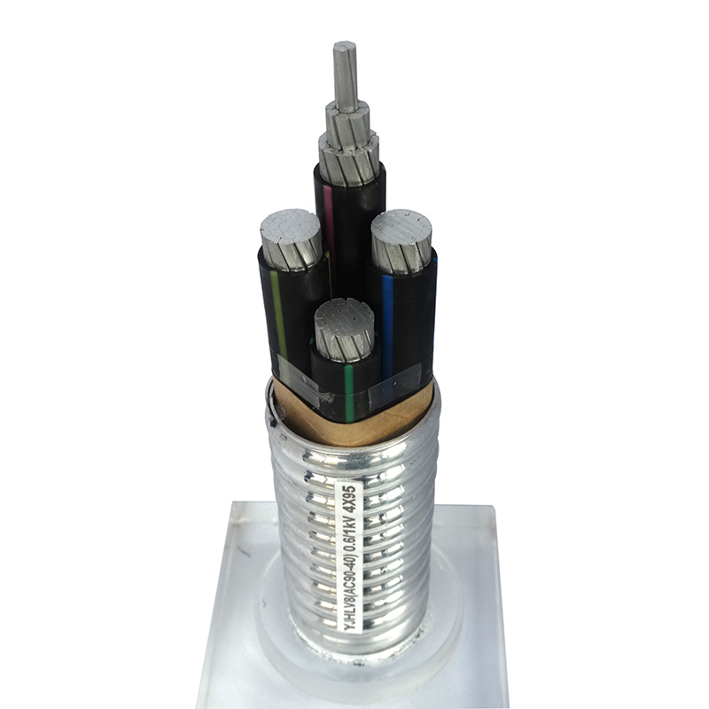 鋁合金電纜YJHLV8(AC90-40) 0.6/1kV 4X95