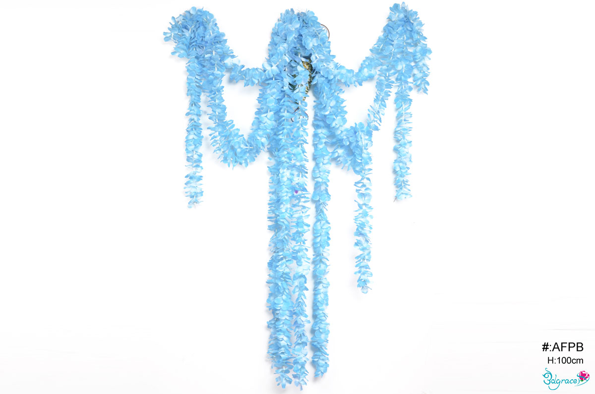 AFPB Blue Artificial Petal Vine AFPB Blue Artificial Petal Vine
