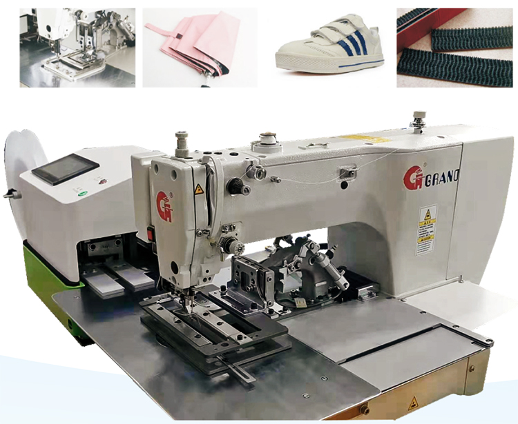 Electronic hook & loop auto-setting machine Electronic hook & loop auto-setting machine