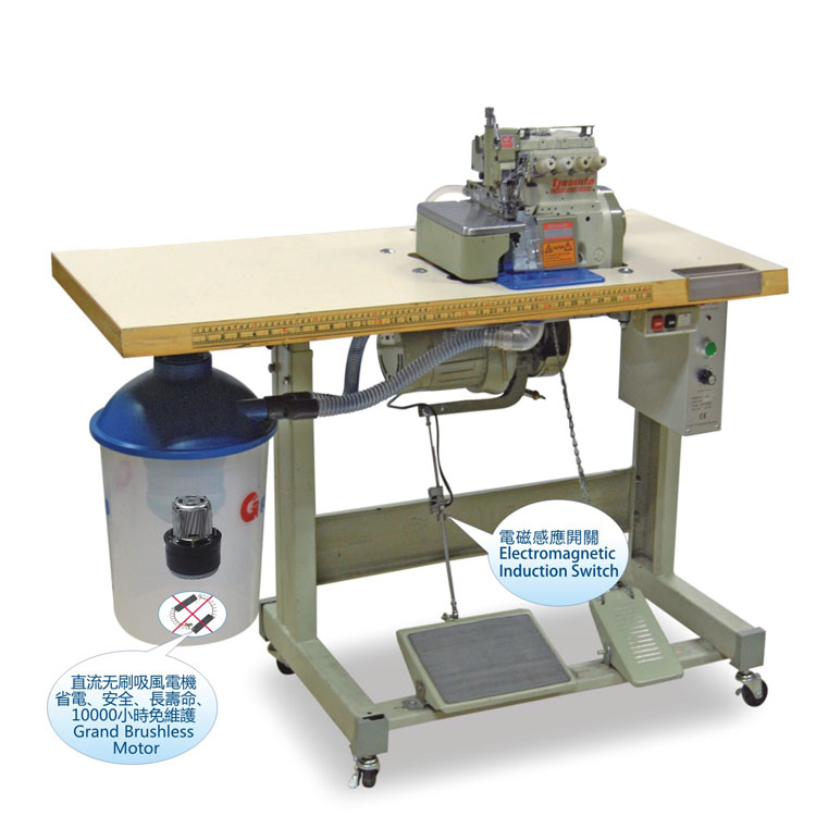2 Ways Electric Suction Chain Cutter Device With over-lock Machine 2 Ways Electric Suction Chain Cutter Device With over-lock Machine