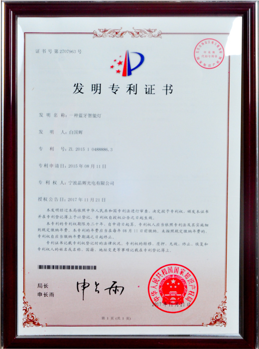 Patent 1 Patent 1