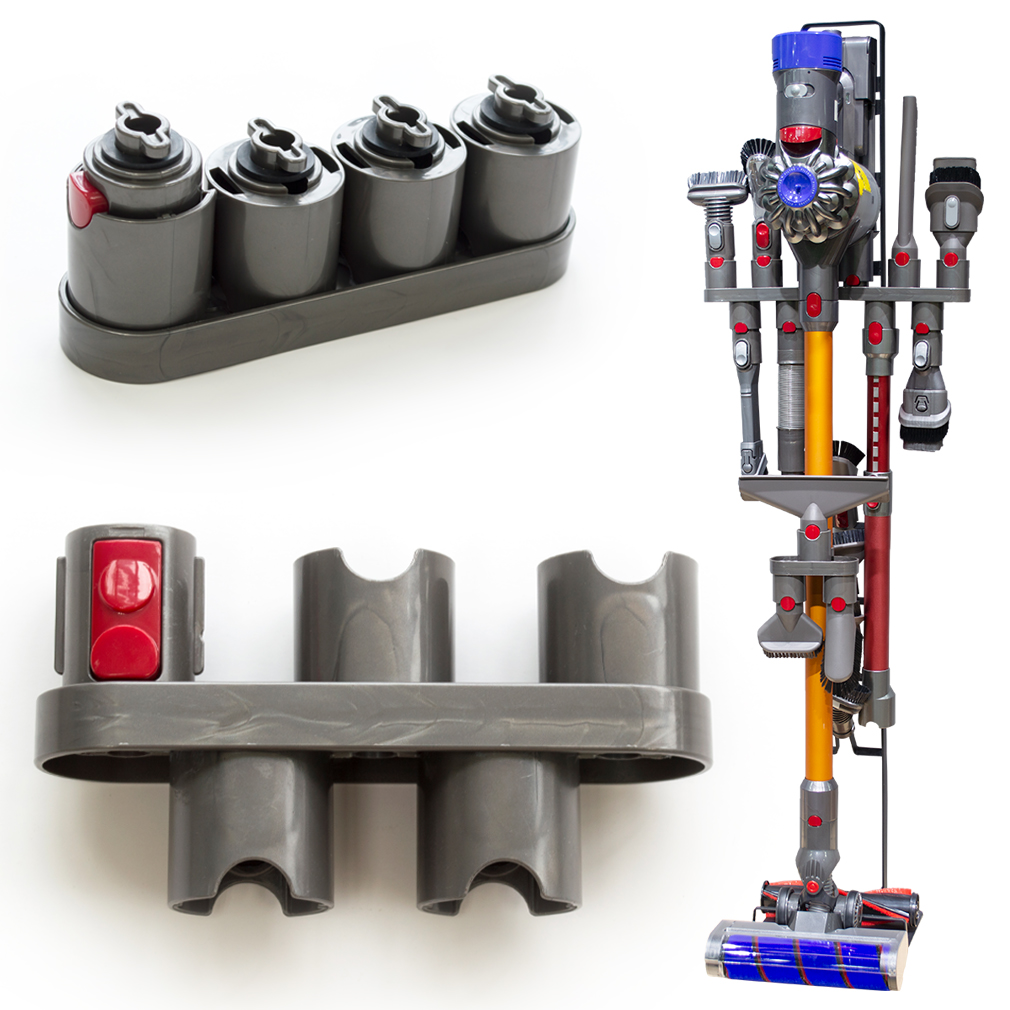 Dyson V7 V8 V10 V11 Vacuum Cleaner Parts of Brush Storage Holder Docking Station Wall Mount Bracket Connector tools Accessories Dyson V7 V8 V10 V11 Vacuum Cleaner Parts of Brush Storage Holder Docking Station Wall Mount Bracket Connector tools Accessories