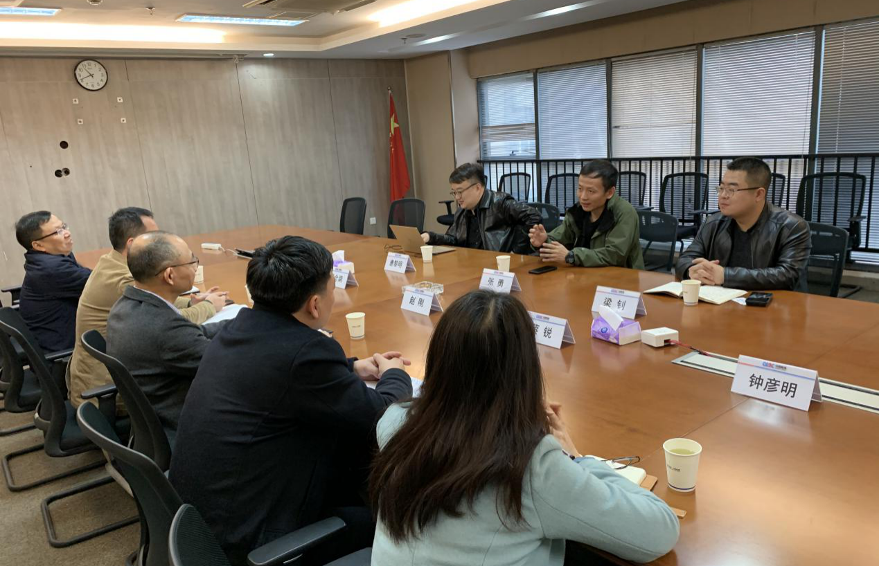 新疆化工設計研究院有限責任公司院長張勇一行 到化工院進行經營工作調研