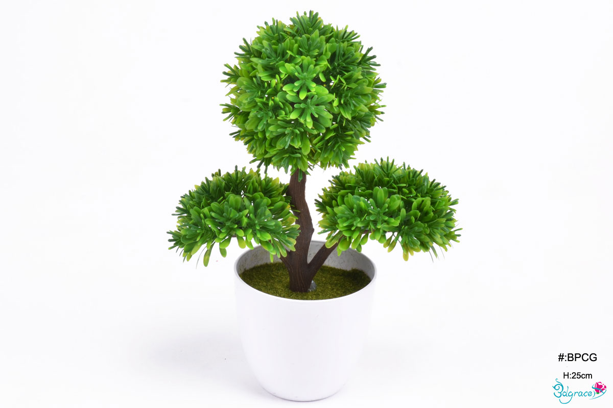 BPCG Green Artificial Bonsai pot Plants BPCG Green Artificial Bonsai pot Plants