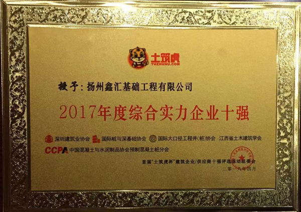 综合实力企业十强 综合实力企业十强