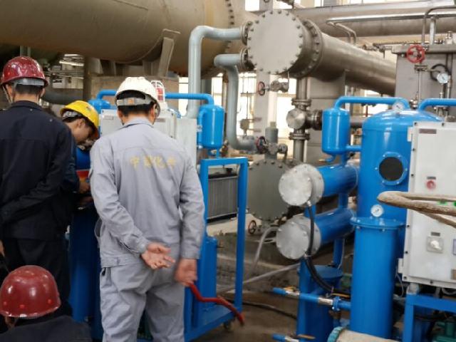 璽寶濾油機與內蒙古包鋼慶華煤化工公司合作成功