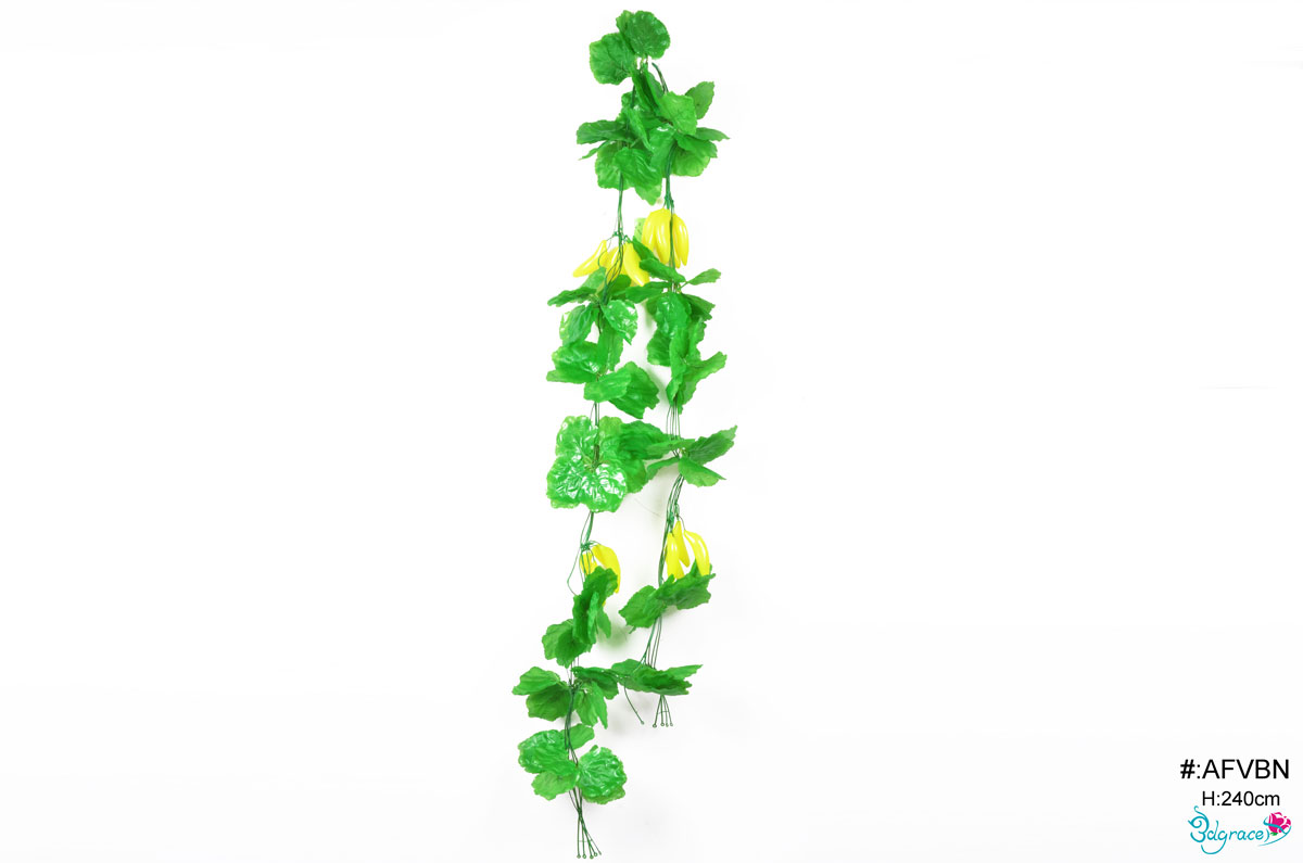 AFVBN Yellow Artificial Banana Fruit Vine AFVBN Yellow Artificial Banana Fruit Vine